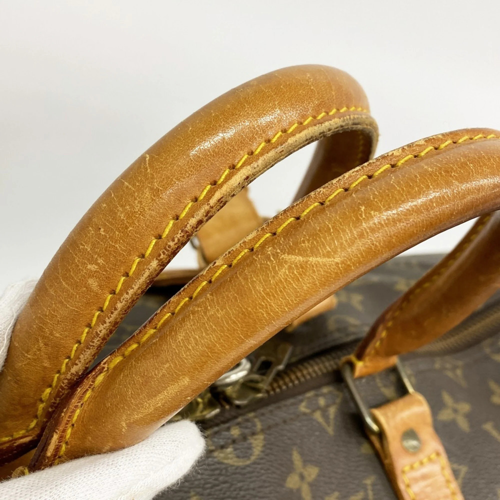 LOUIS VUITTON Brown Monogram Keepall 50 Boston Bag - Picture 10 of 13